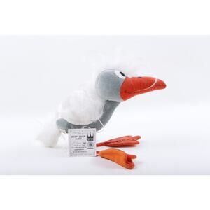 Kamar, Beep Beep, Bird, Gray, White Wings, Style 3013, Soft, Plush, Doll, Toy